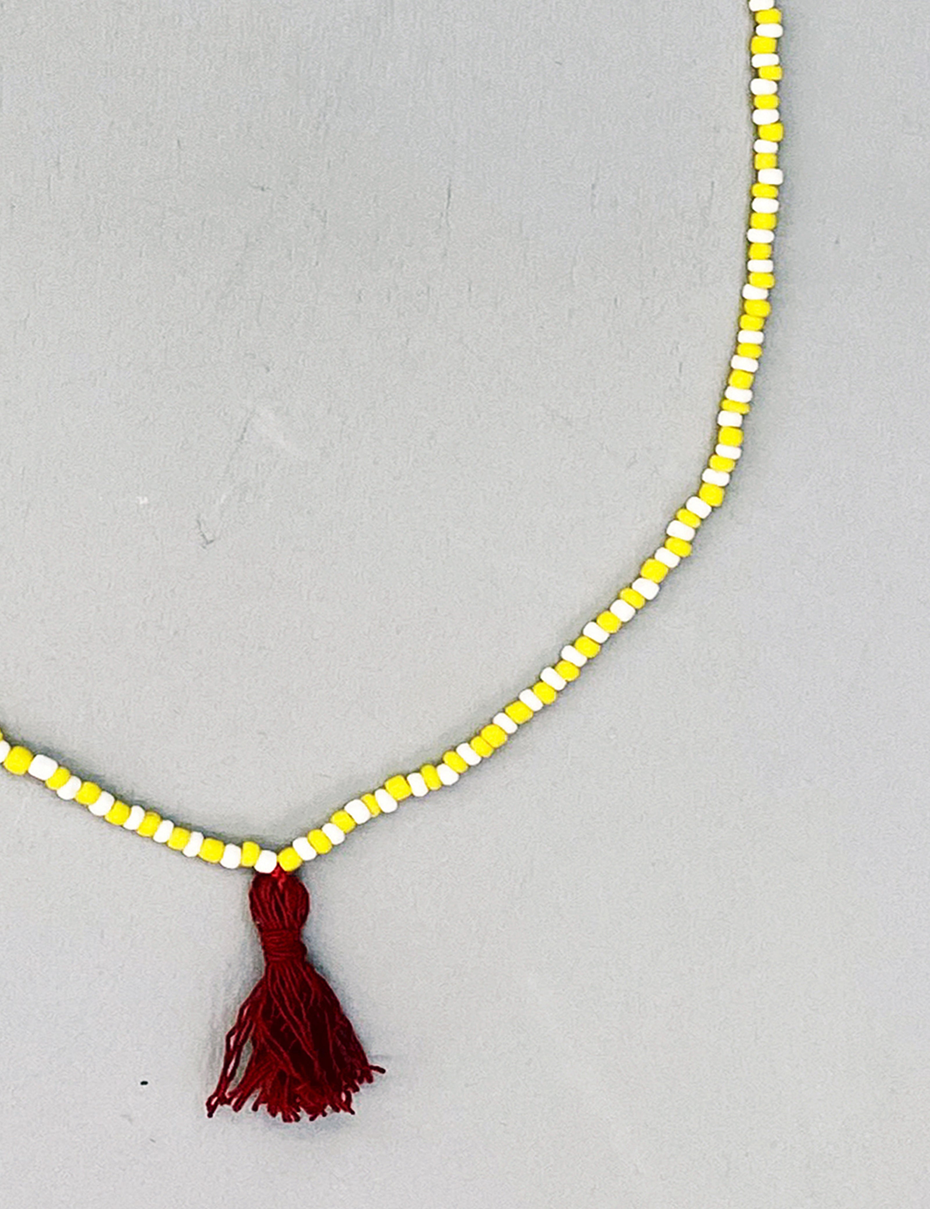 Collier Pot-mala Jaune