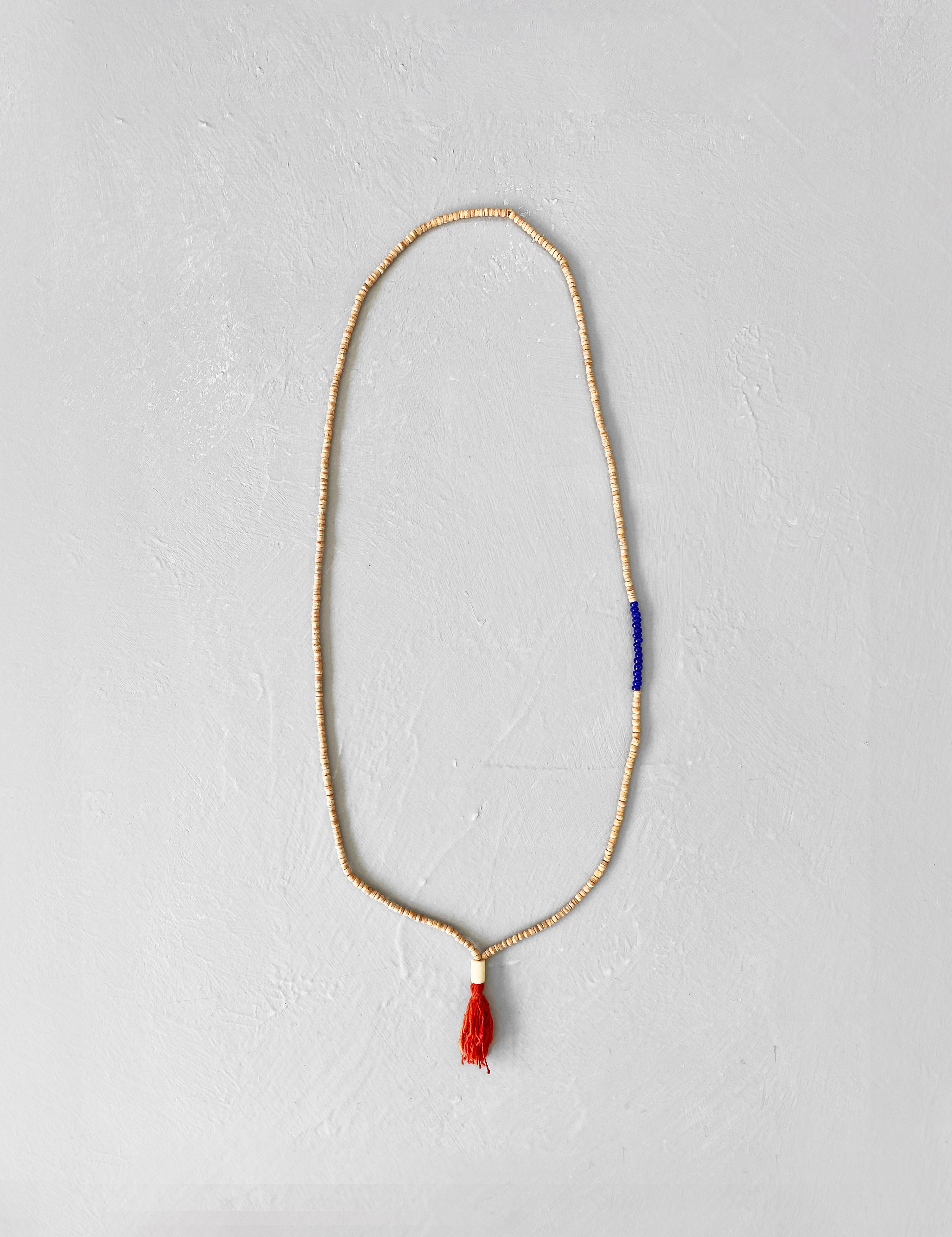 Collier Tulsi-mala Indigo
