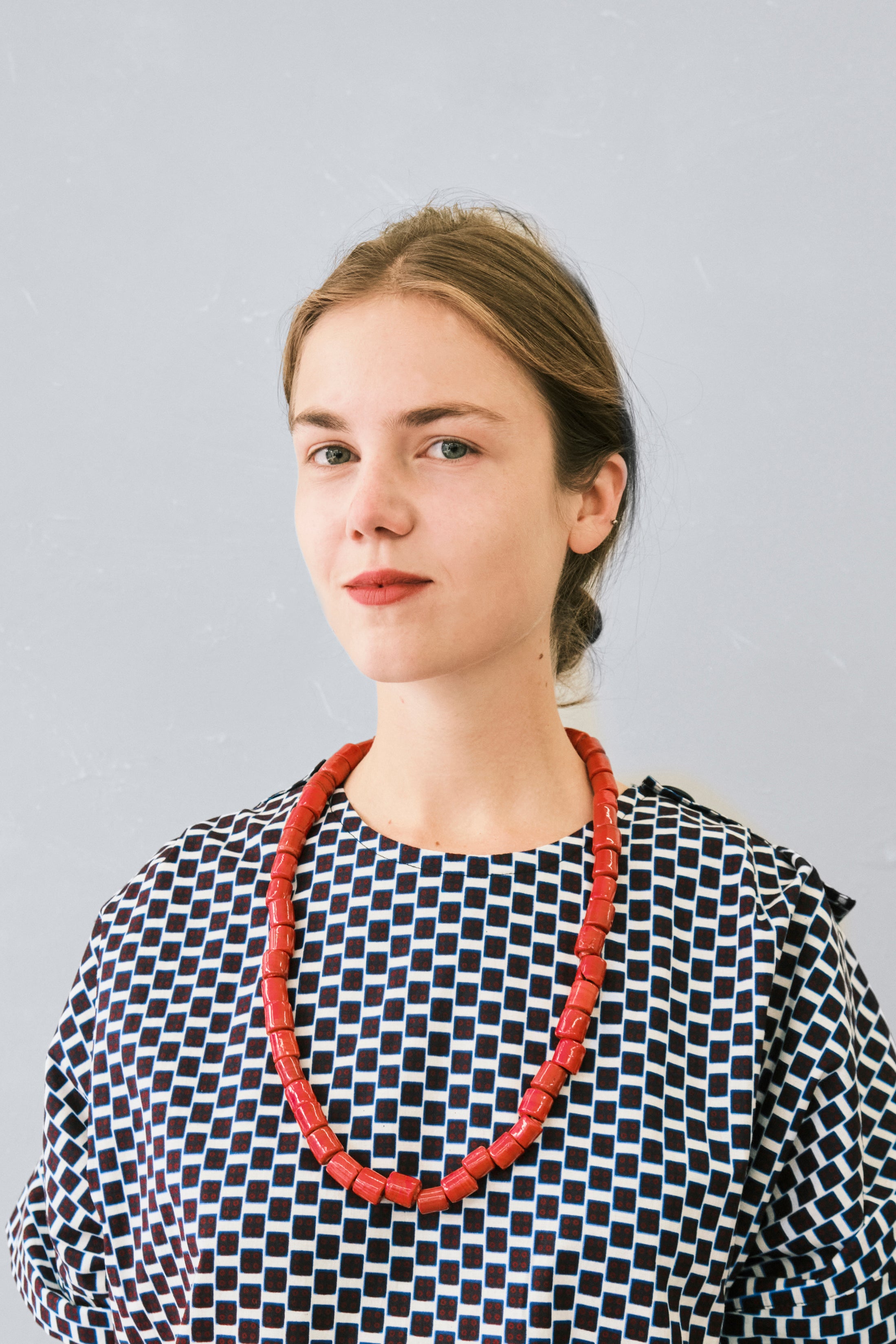 Collier Binbin  Rouge