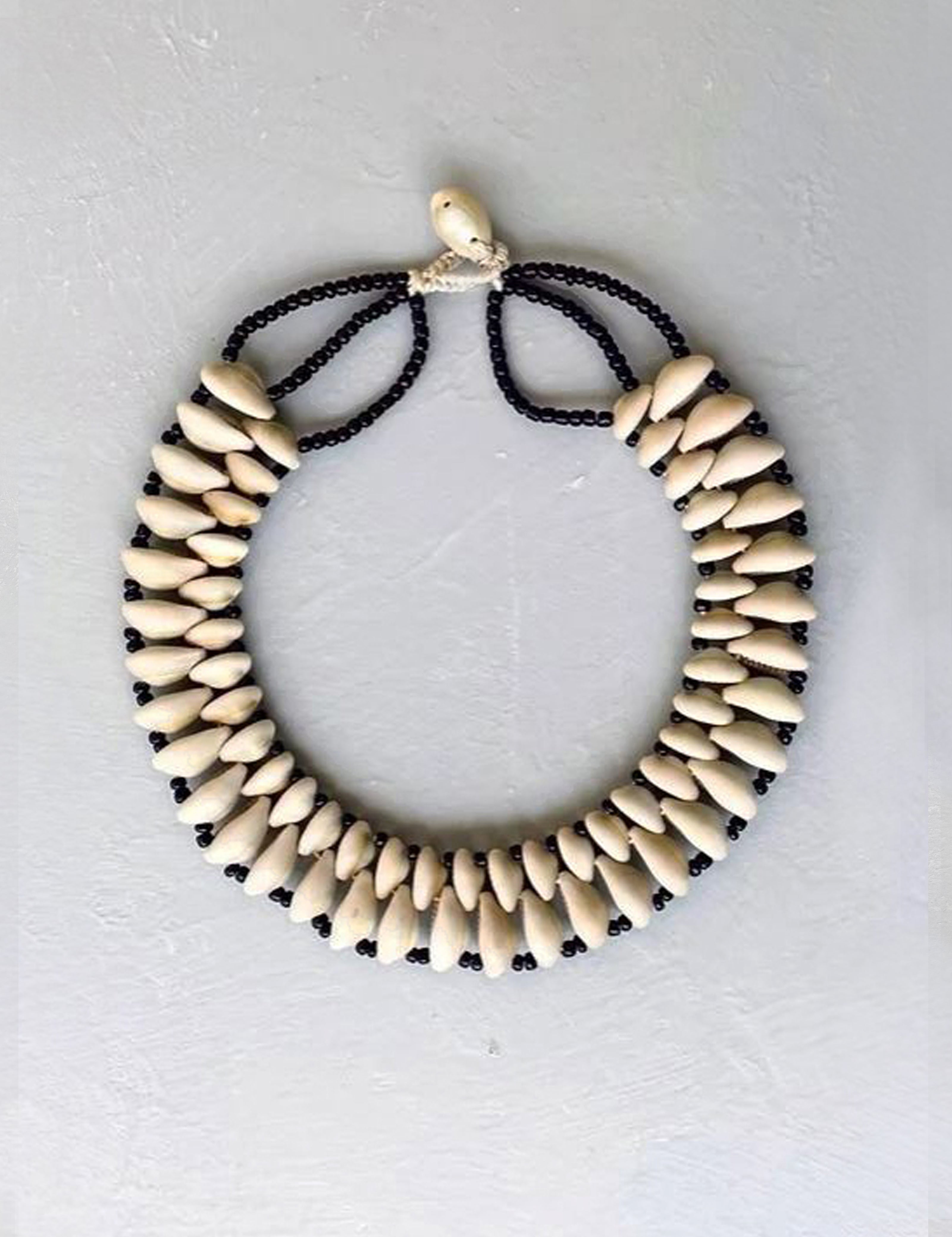 Collier Cauris 2 rangs