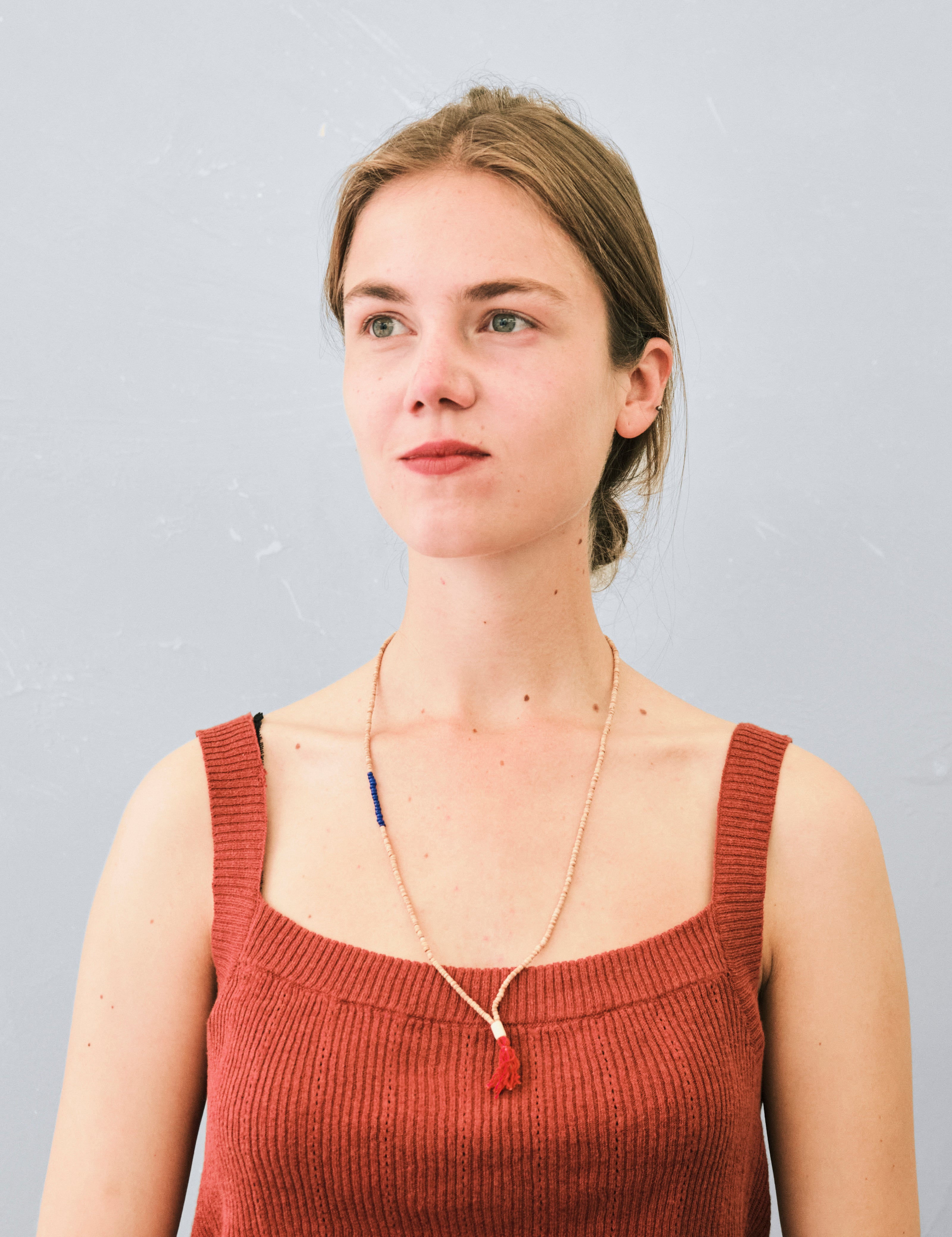 Collier Tulsi-mala Indigo