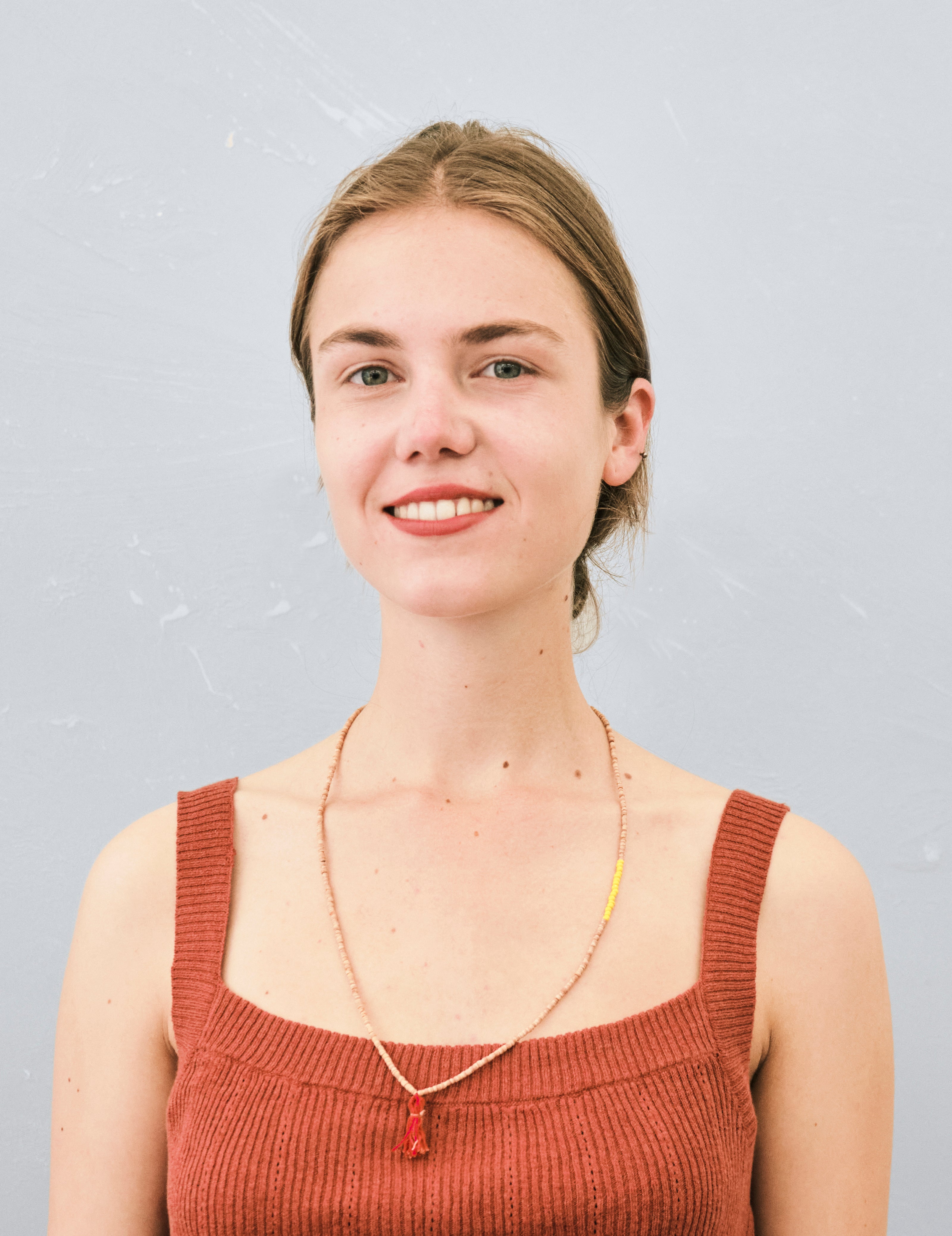 Collier Tulsi-mala Jaune
