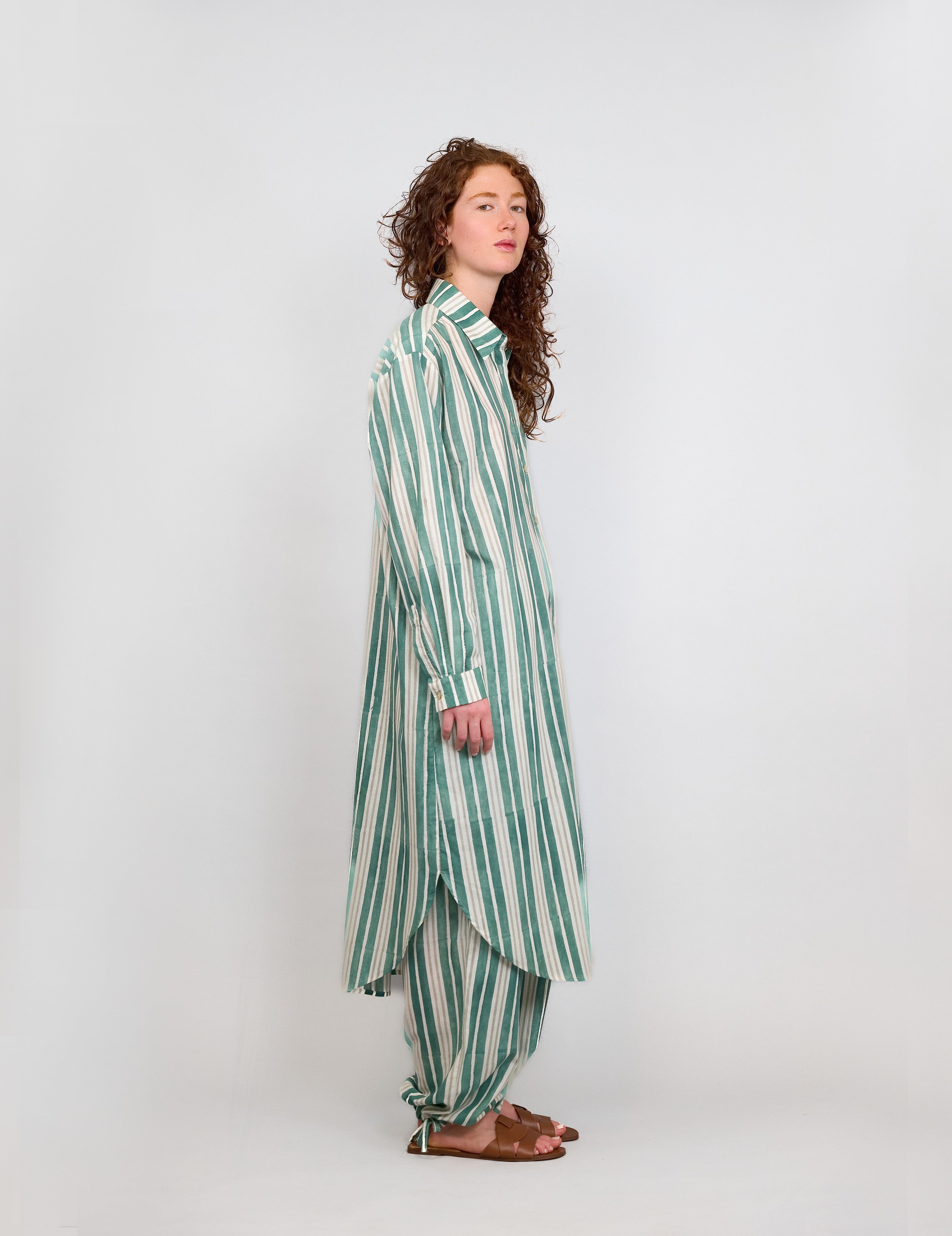 Pantalon Esther Stripe Sea