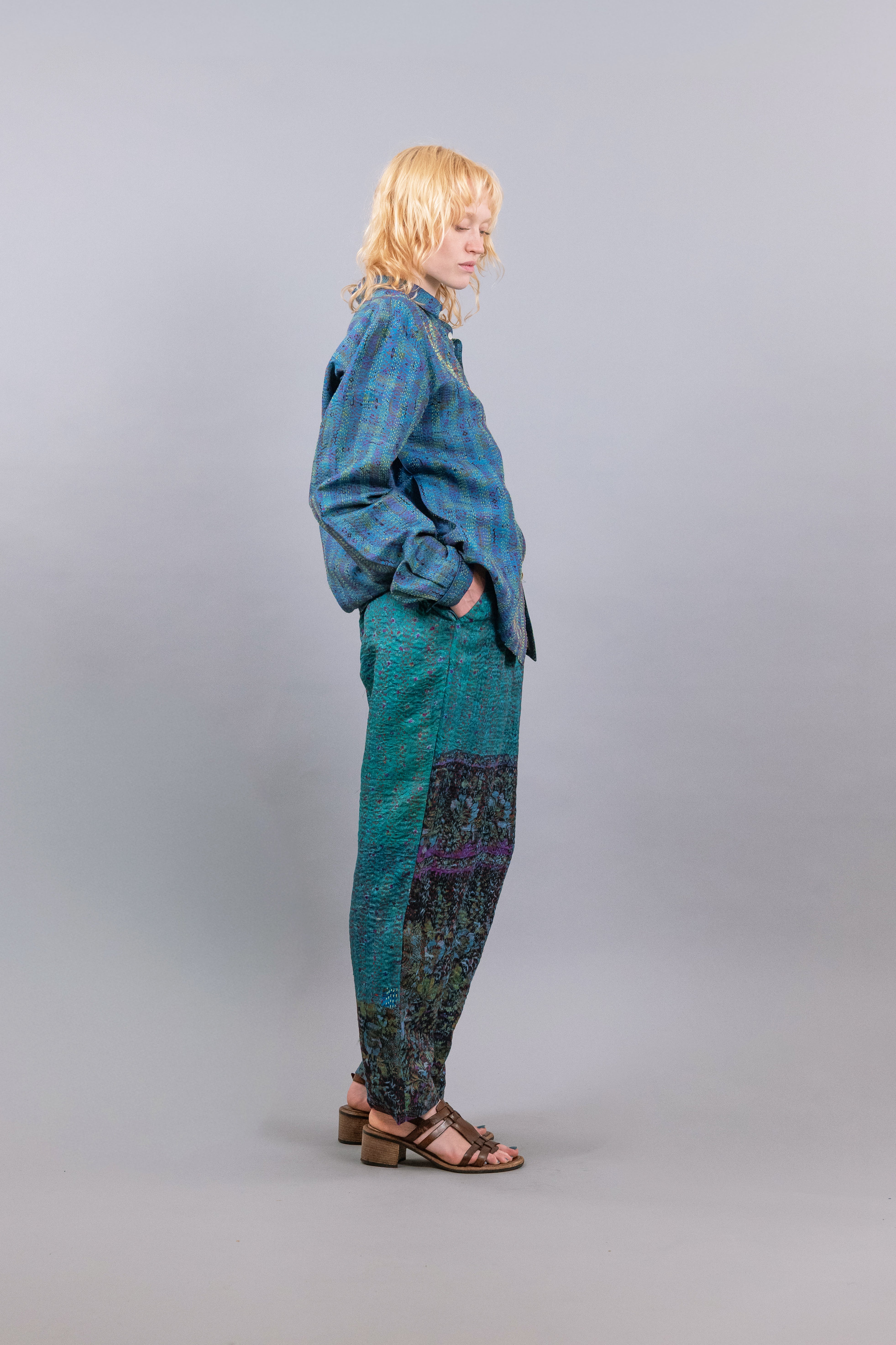 Pantalon Jim Bicolore