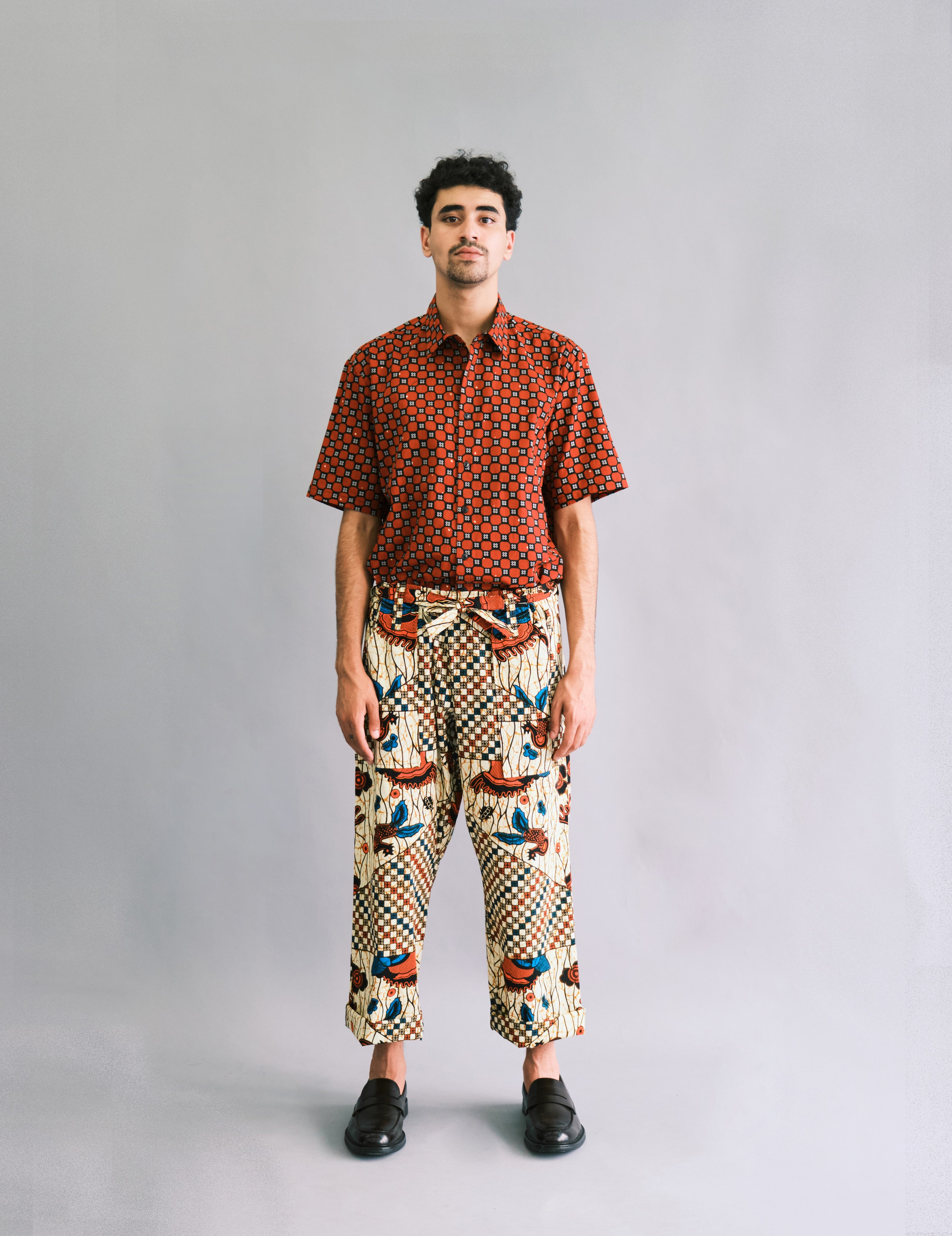 Pantalon Teo Damier