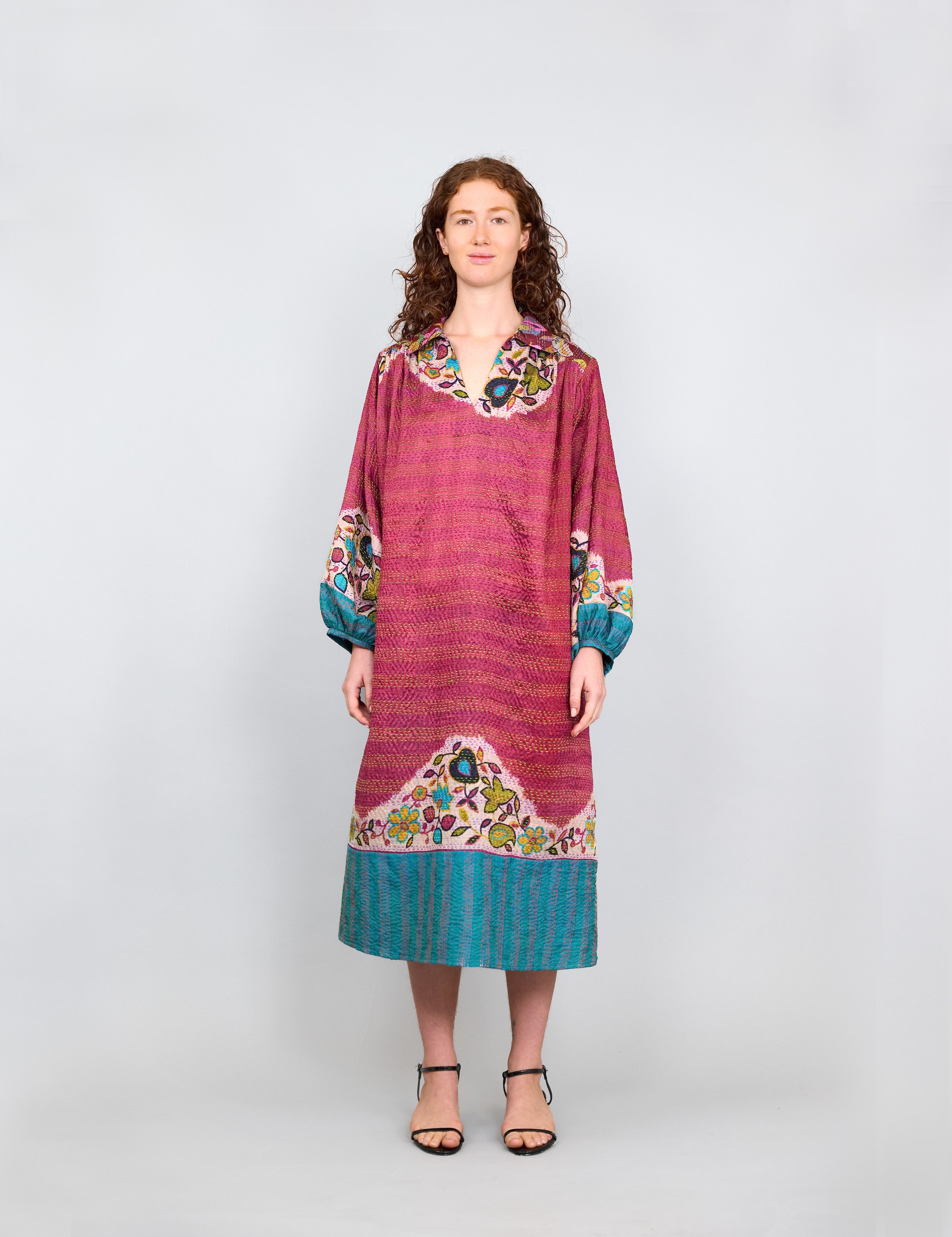 Robe Constantinople Soie Floral