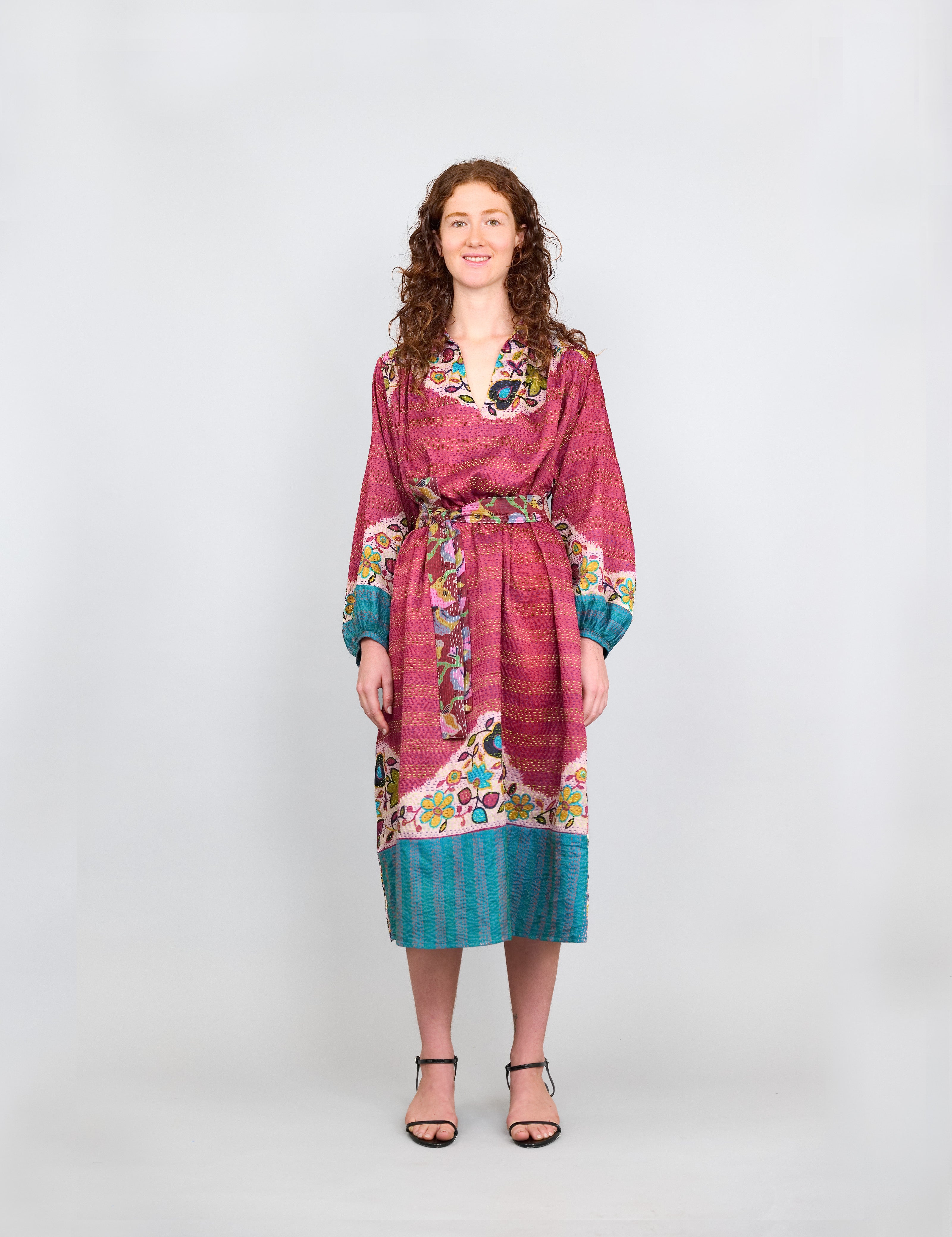 Robe Constantinople Soie Floral