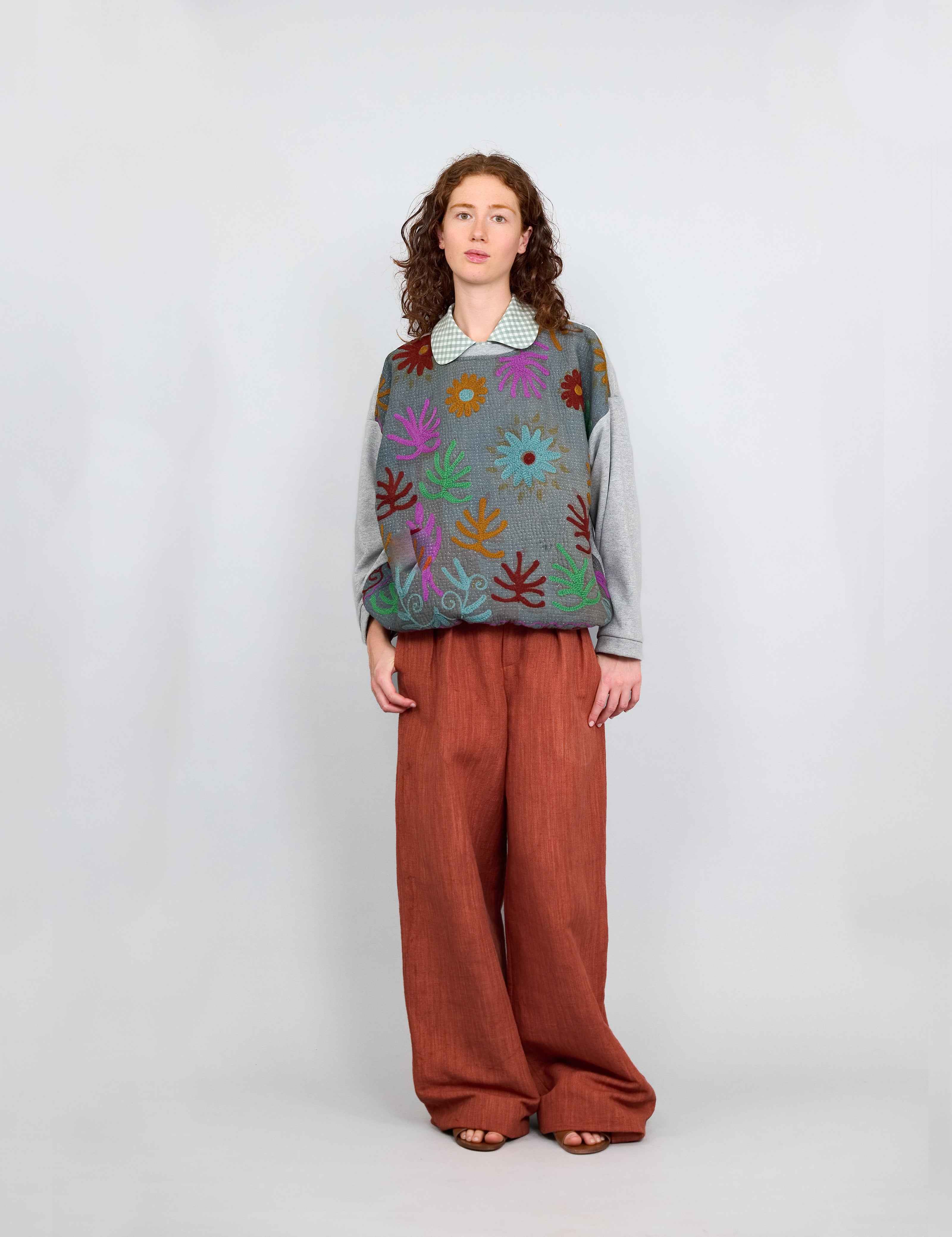 Sweat Raga Brodé Floral