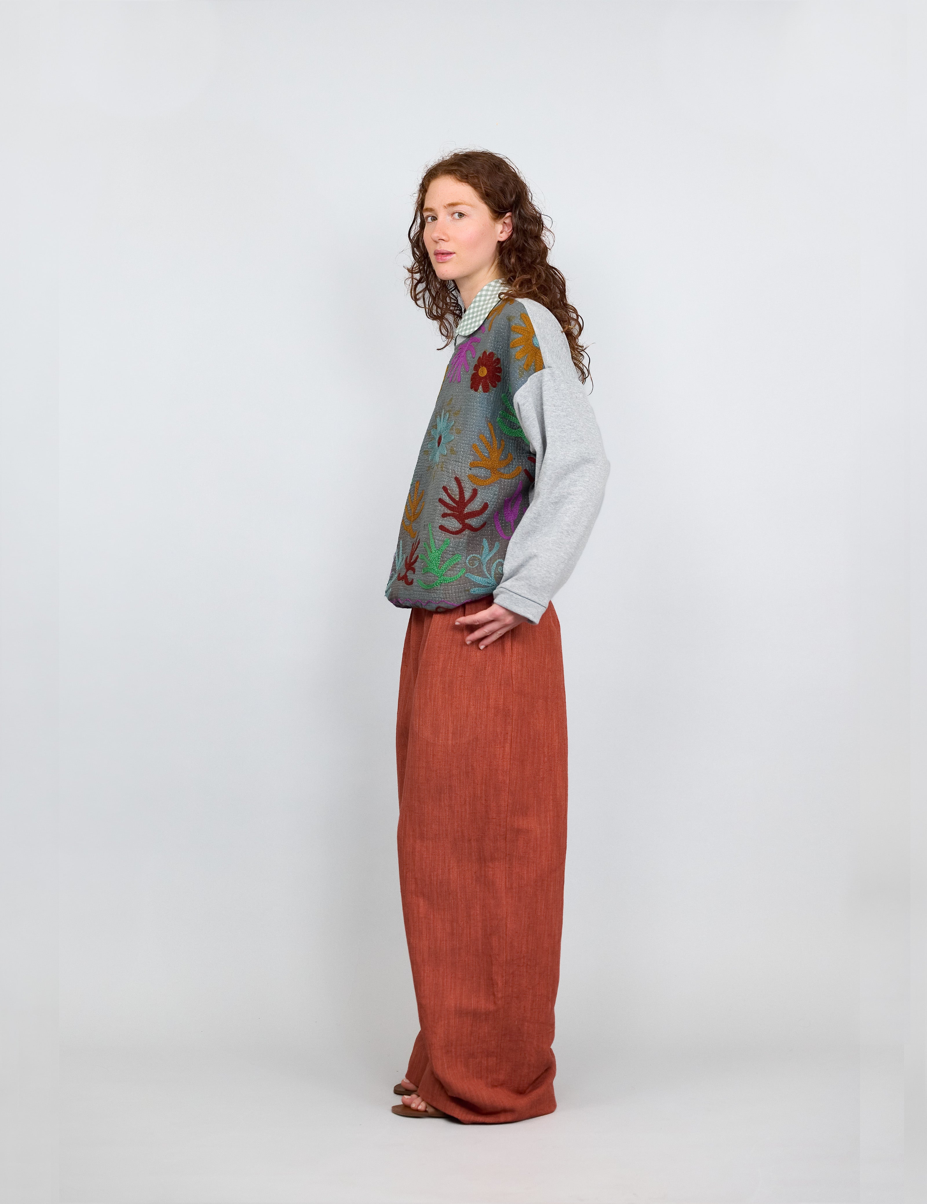 Sweat Raga Brodé Floral